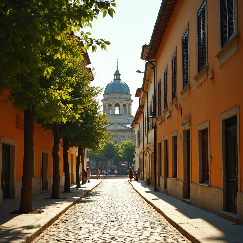 Pécs belváros a Széchenyi tér közelében